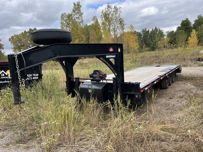 2026 Miska 10 Ton Deckover Float Trailer